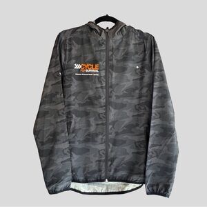 Vuori Outdoor Trainer Shell Camo Lightweight Jacket Cycle for Survival Equinox